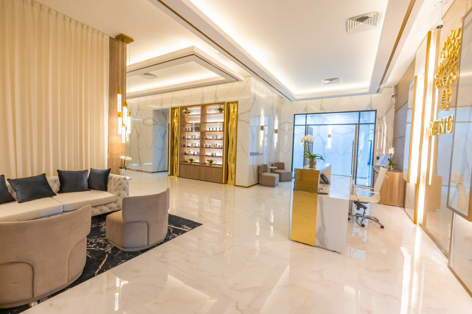 Inside the Renue Medical Centre